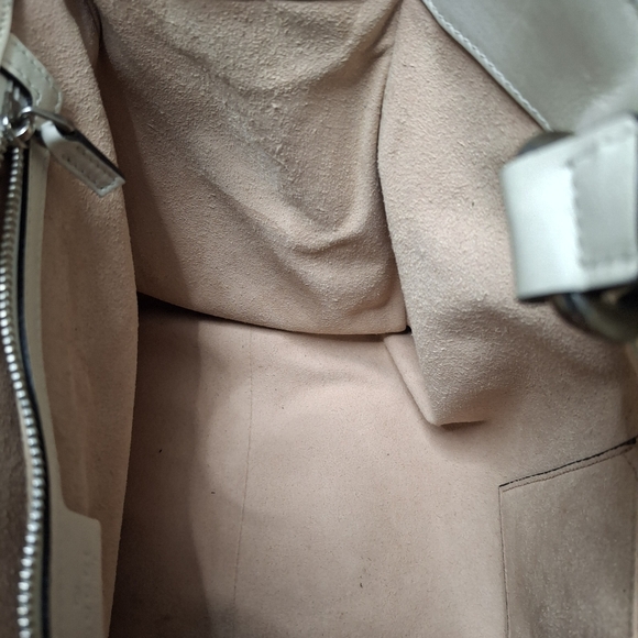 Gucci Dionysus medium web stripe top handle white red blue leather crossbody - Picture 9 of 12